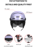 PSBJL-116 Electric Motorcycle/ATV/Bike/Mountain Bike Smart Helmet.