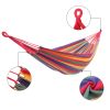 Free shipping Outdoor Hammock Multiples Load Capacity Up to 330 Lbs Portable with Carrying Bag for Patio Yard Garden