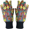 Pack of 24 Camouflage print Men's Large size Working Gloves with Cotton Knit Wrist Made of Polycotton Men's Jersey Gloves for Construction Hunting Gar
