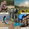 1080P 20MP Trail Camera;  Hunting Camera with 120Â°Wide-Angle Motion Latest Sensor View 0.2s Trigger Time Trail Game Camera with 940nm No Glow and IP6