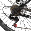 [Camping Survivals] 26-Inch 21-Speed Olympic Mountain Bike Black And White (Do not sell on Amzaon)