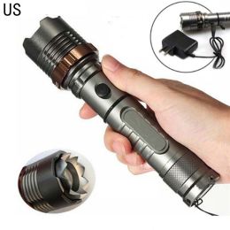 T6 aluminum alloy rotating focusing flashlight (Option: )