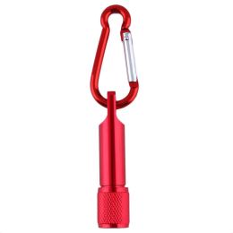 Carabiner Small Flashlight Mini Torch (Color: )