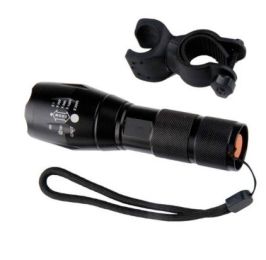 Flashlight Bicycle Lamp Mountain Bike Riding Lamp Mini Multi-Function (Option: )