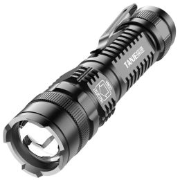 Daily carrying mini telescopic COB glare aluminum alloy LED flashlight (Option: )