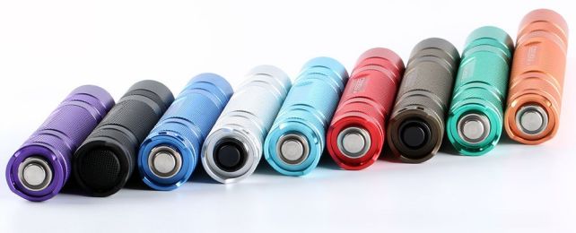 Convoy S2 SST20 Thermoelectric Separation Coating 7135 12 Sets 18650 Flashlight (Option: )