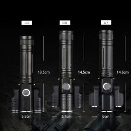 Multifunctional glare flashlight (Option: )