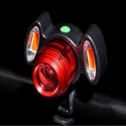 Night biking glare flashlight (Color: )