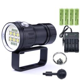 Professional photography fill light diving flashlight (Option: )