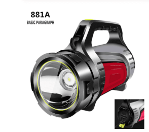 Portable lamp flashlight (Option: )