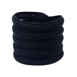 Weiou Hot Sale eBay ; Amazon Top10 Solid Color Wheat Ear Shoelaces With Drop-Shipping (Length: 160, Color: Black)