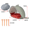 New Stylish Kids Beach Holiday Shade Splash Tent