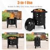Family And Friends Excursion Beach Camping Campfire Party Grill