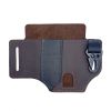 Multitool Sheath Clasp Firmly Wide Application Faux Leather Handmade Hunting Waist Pocket Exercise Accessory