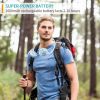 6 Speeds Ultra Quiet Portable 360Â° Adjustable Wearable Sport Fan