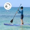 Enjoy Wonderful Water Sports 11-Feet Inflatable Adjustable Surfing Paddle Board