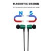 Bluetooth headset, best wireless sports headset with microphone, waterproof high-definition stereo anti-sweat in-ear earplugs, 8-hour battery noise re