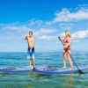 Enjoy Wonderful Water Sports 11-Feet Inflatable Adjustable Surfing Paddle Board