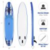 Enjoy Wonderful Water Sports 11-Feet Inflatable Adjustable Surfing Paddle Board